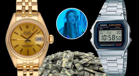 rolex for casio shakira|shakira rolex vs casio dig.